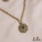 Pretty Floral Motifs CZ Necklace NC2994 (Available In 2 Colors)