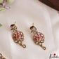 Classic Floral Motifs Polki CZ Victorian Necklace NC3190 (Available In 4 Colors)