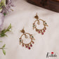 Pretty Peacock Motifs Kemp Earrings E1131 (Available In 2 Colors)