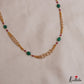 Trendy Gold-Tone Multi Strand Pearl Bead Mala NC3042