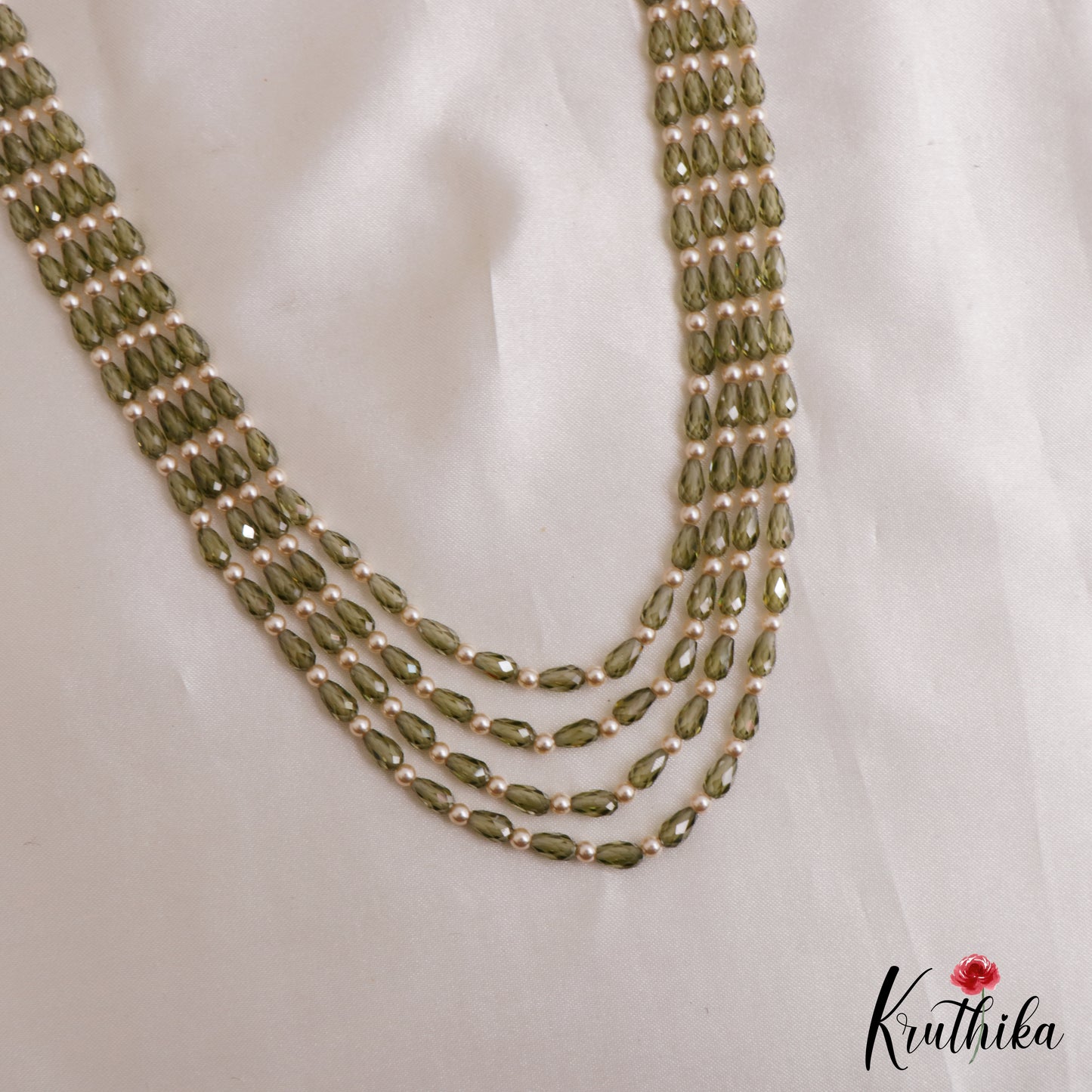 Classic Multi Layer Pearl Bead Haaram LH2139 (Available In 8 Colors)