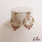 Pretty Peacock Motifs Kemp Earrings E1131 (Available In 2 Colors)