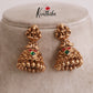 Premium Lakshmi Jadau Jhumkas E506 (Available in 3 Colours)