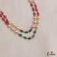 Pretty Double Strand Pearl Bead Mala NC3044