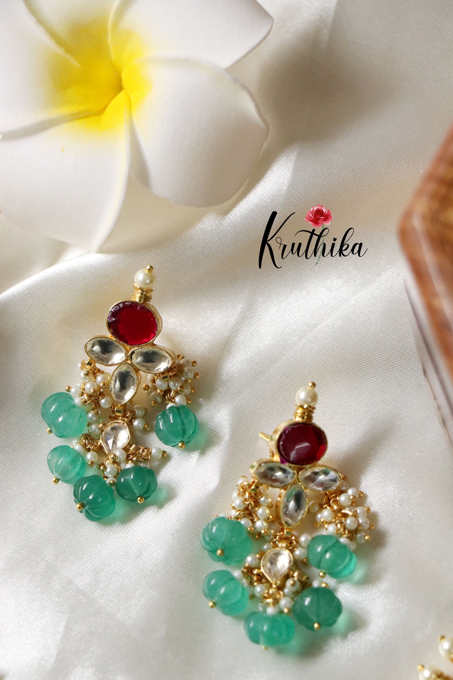 Ahemdabadi Jadau Kundan-Multi Stone NC1266