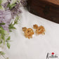 Classic Antique Lakshmi Kasu Jhumkas E1179