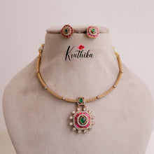 Trendy AD Jadau Chain set NC1946