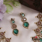 Stunning AD Mango Motifs Victorian Moissanaite Necklace NC2673