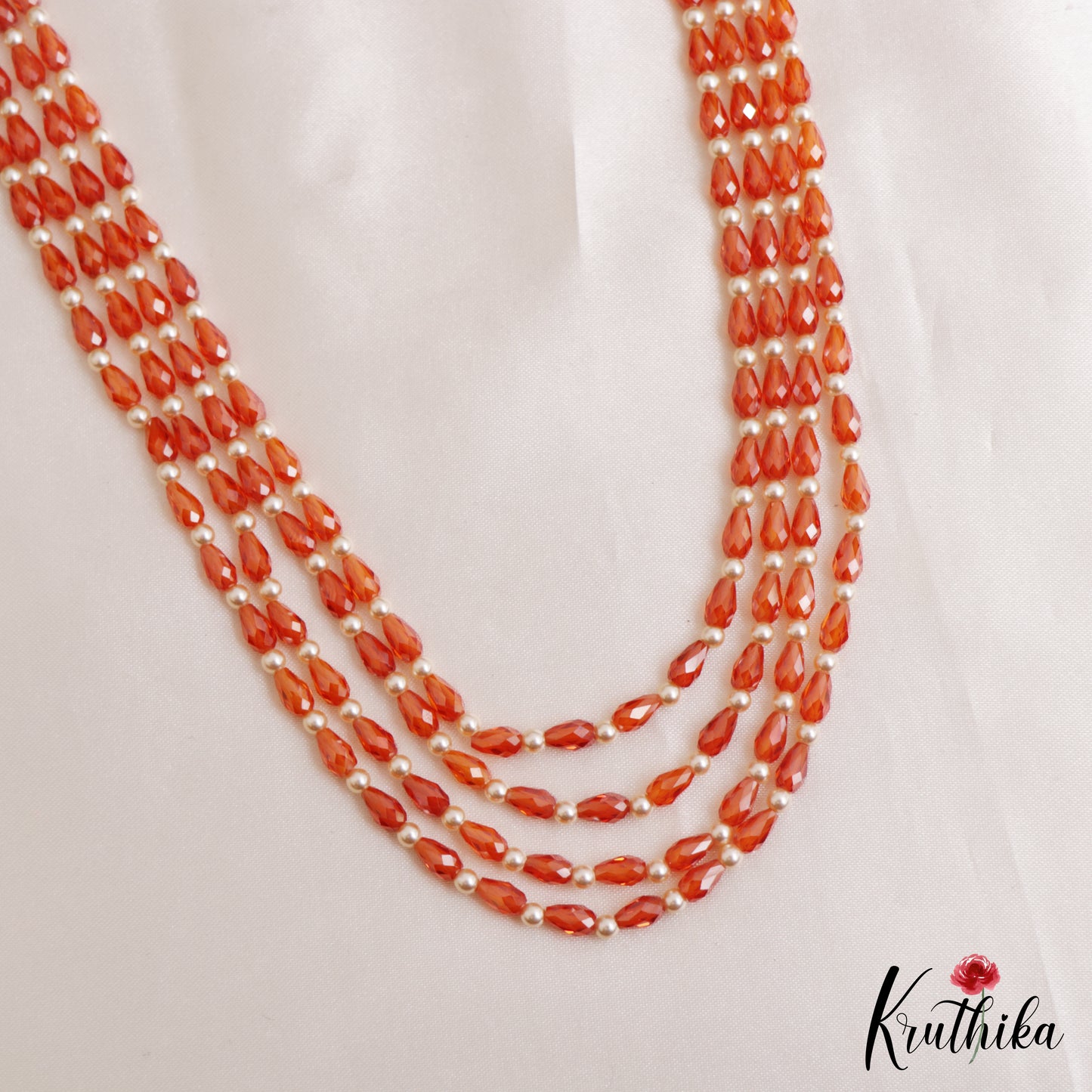 Classic Multi Layer Pearl Bead Haaram LH2139 (Available In 8 Colors)