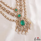 Grand Floral Motifs Multi Layered Moissanite Victorian Haaram LH2192