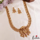Premium Antique Radha Krishna Motifs Choker With Bead Drops LH2176 (Available In 2 Colors)