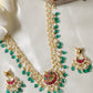 Ahemdabadi Jadau Kudan Necklace Emerald NC1265