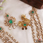 Grand Floral Motifs Multi Layered Moissanite Victorian Haaram LH2192