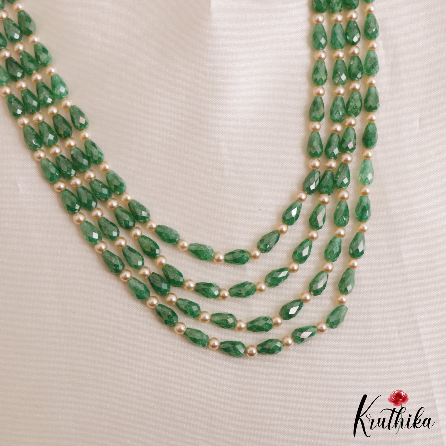 Classic Multi Layer Pearl Bead Haaram LH2139 (Available In 8 Colors)