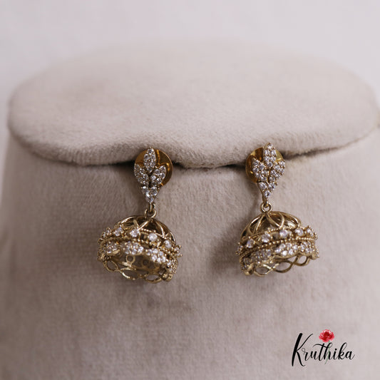Cute AD-Victorian Jhumkas E779