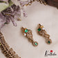 Sparkling Elephant Motifs CZ Victorian Necklace NC3052 (Available In 2 Colors)