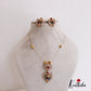 Beautiful Hand Painted Lord Krishna Motifs Invisible Chain Pendant NC2674