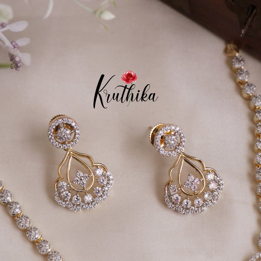 Beautiful Dazzle Dew CZ Stone Necklace NC2072