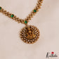 Trendy Lakshmi Motifs Gold-Tone AD Necklace NC2985 (Available In 2 Colors)