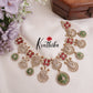 Elegant Multi Stone Peacock Desing Necklace Sets NC2067