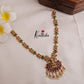 Pretty Temple Lakshmi Devi Multi Stone Necklace NC2053