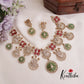 Elegant Multi Stone Peacock Desing Necklace Sets NC2067