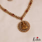 Trendy Lakshmi Motifs Gold-Tone AD Necklace NC2985 (Available In 2 Colors)