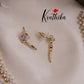 Gorgeous Sparkling Diamond Petals Necklace NC2070