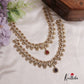 Dreamy Peacock AD Victorian Necklace NC2519 (Available In 5 Colours)