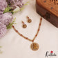 Trendy Lakshmi Motifs Gold-Tone AD Necklace NC2985 (Available In 2 Colors)