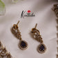 Dreamy Peacock AD Victorian Necklace NC2519 (Available In 5 Colours)
