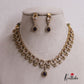 Dreamy Peacock AD Victorian Necklace NC2519 (Available In 5 Colours)