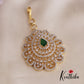 Trendy CZ Teardrop Motifs Maang Tikka MT322 (Available In 2 Colors)