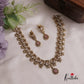 Dreamy Peacock AD Victorian Necklace NC2519 (Available In 5 Colours)