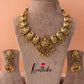 Stunning Lakshmi Peacock Kempu Necklace NC1311