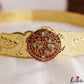 Classic Peacock Motifs Kemp Kids Hip Belt V384