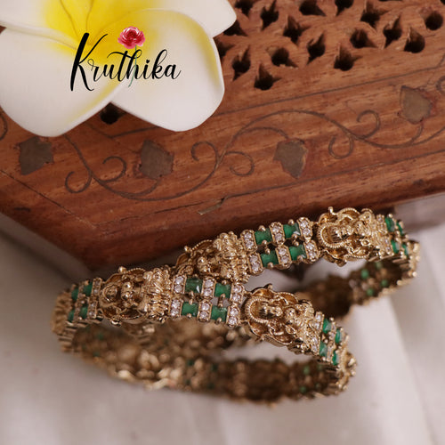 Trendy Lakshmi victorian Bangles B200 (Aailable in 2 Colours)