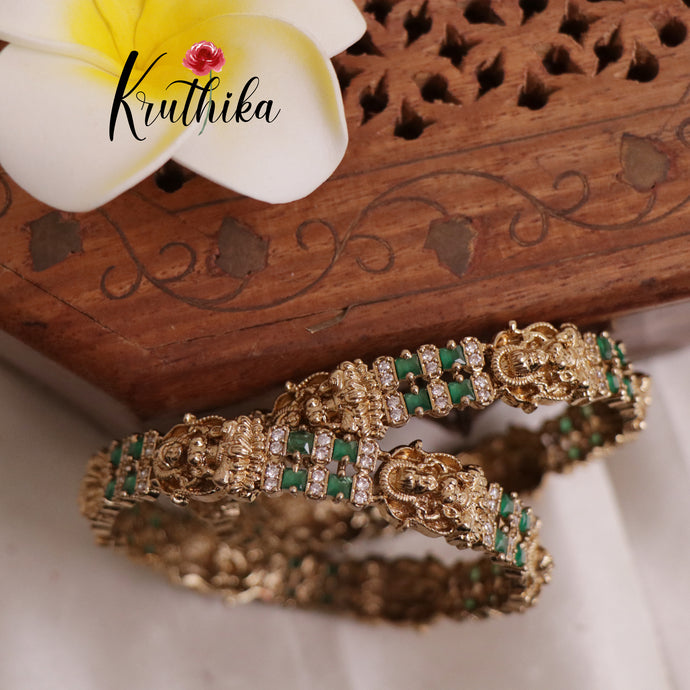 Trendy Lakshmi victorian Bangles B200 (Aailable in 2 Colours)