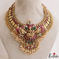 Royal Bridal 4 in 1 changeable antique kasu necklace with three changeable Jadau pendants NC2225