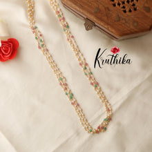 Pretty mult Pearls maala LH696