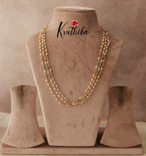 Pretty mult Pearls maala LH696