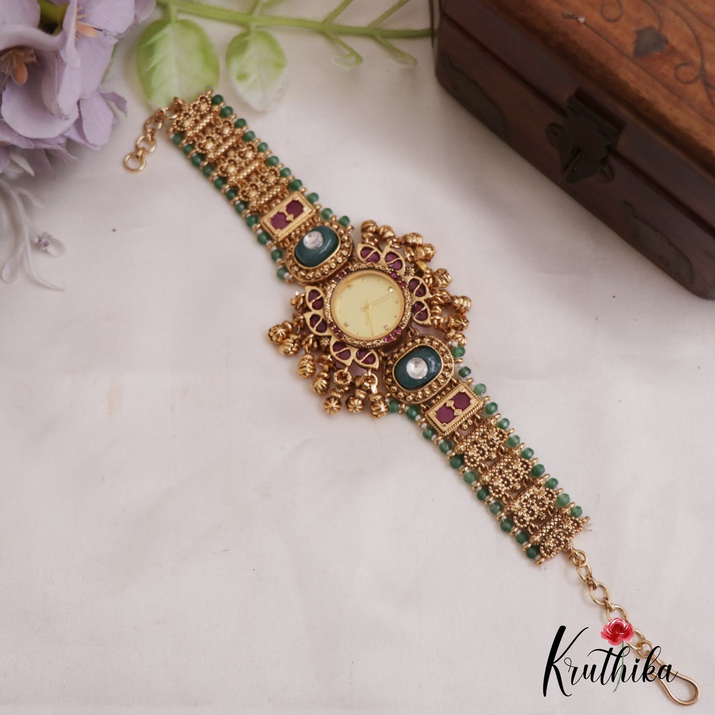 Gorgeous Statement Antique Bracelet Watch B446