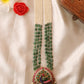 Jadau peacock pendant beads Haaram LH532