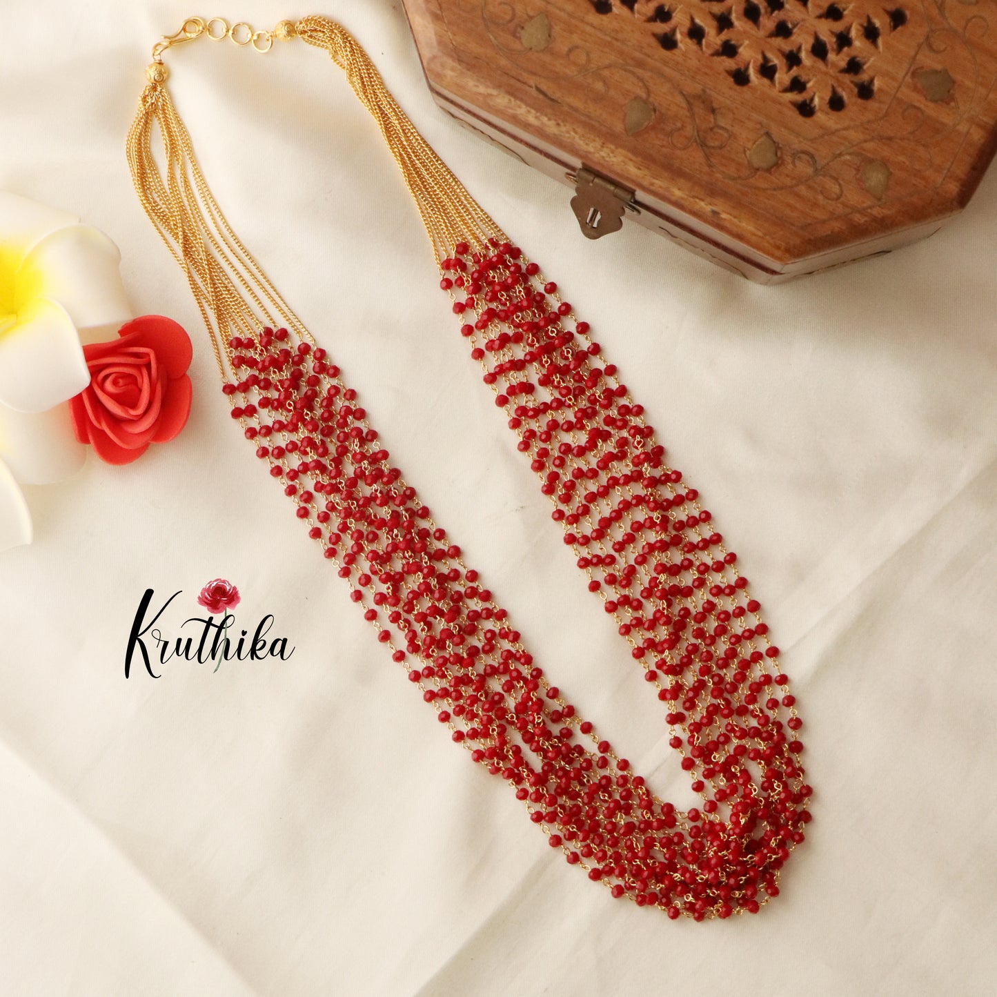 12 Line Pearl beads Mala LH660