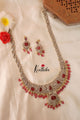 Elegant Peacock Victorian Haaram-Ruby LH633