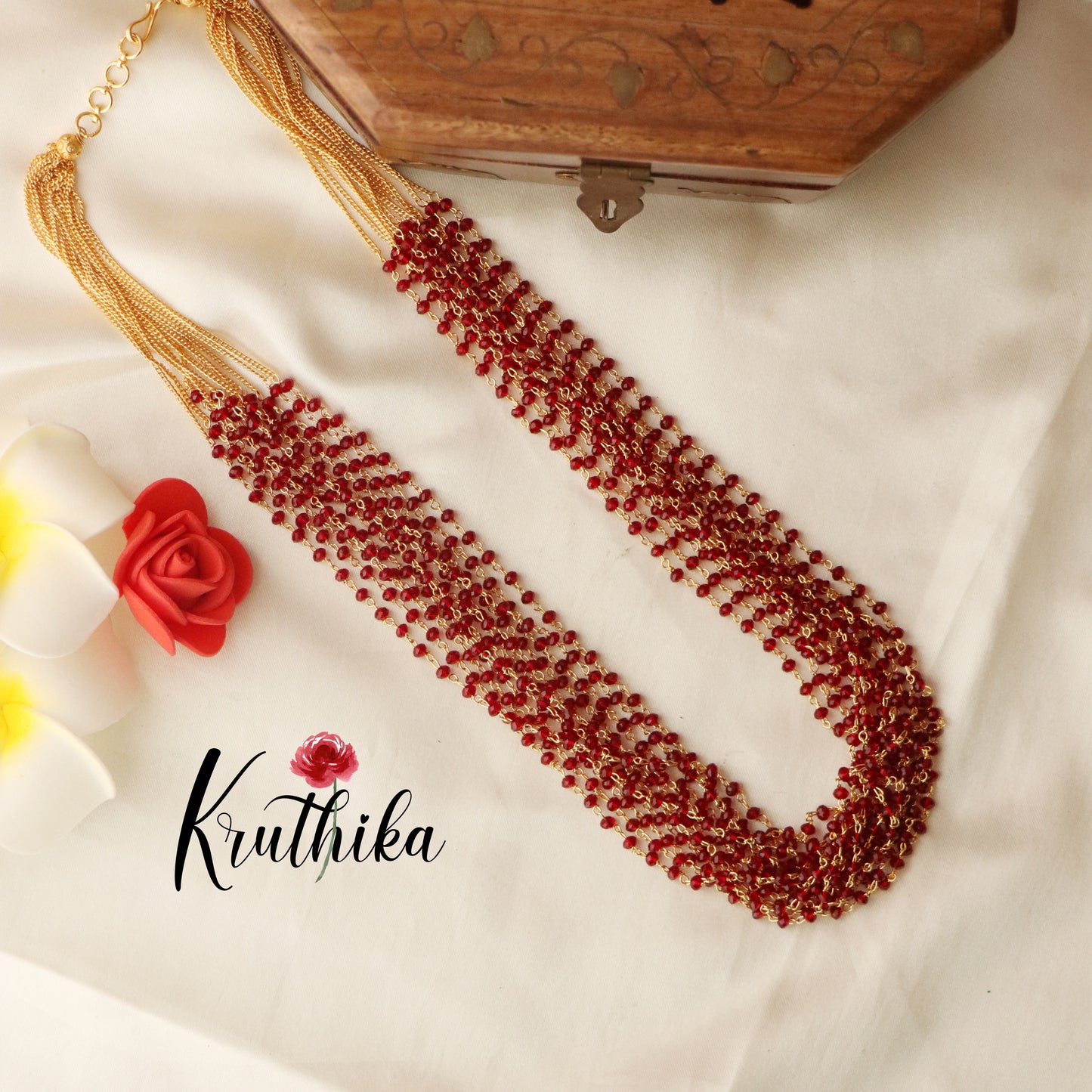 12 Line Pearl beads Mala LH660
