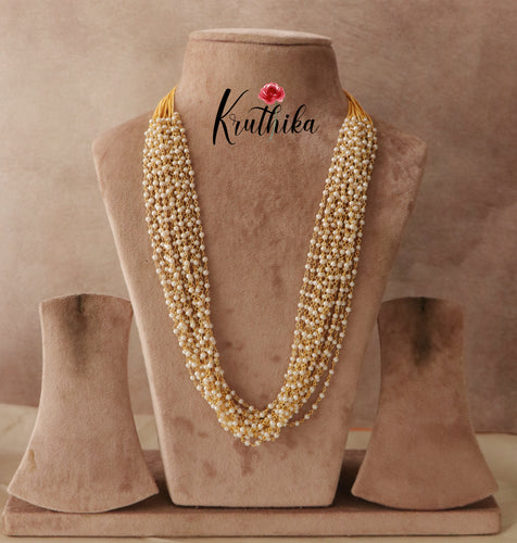 Elegant pearls maala set LH699