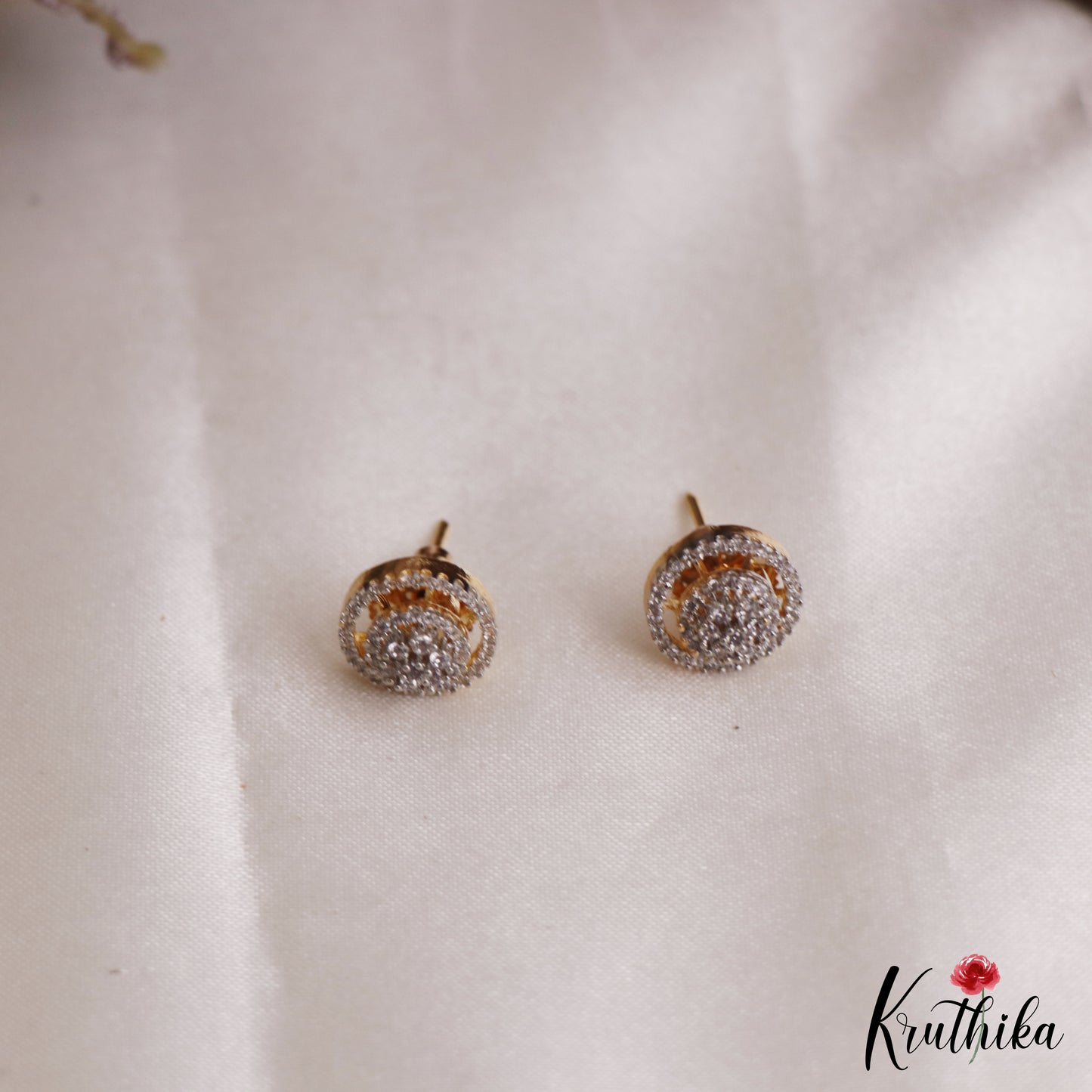 Sparkling Multi Layered Crystal & Pearl Haaram With Floral Accents LH2127 (Available In 7 Colors)