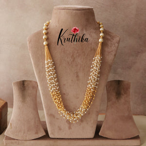 Elegant pearls maala set LH698