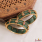 Premium Jadau stones pastel beads temple bangles B598